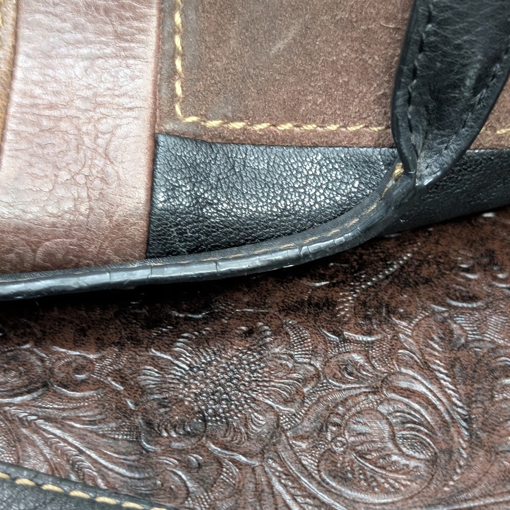 Fossil Multicolor Patchwork Leather Shoulder Bag - image 2